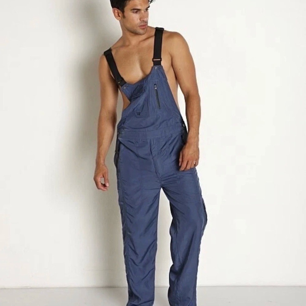 NASTY PIG AXLE OVERALL PANT BLUE LARGE “LIMITED EDITION”